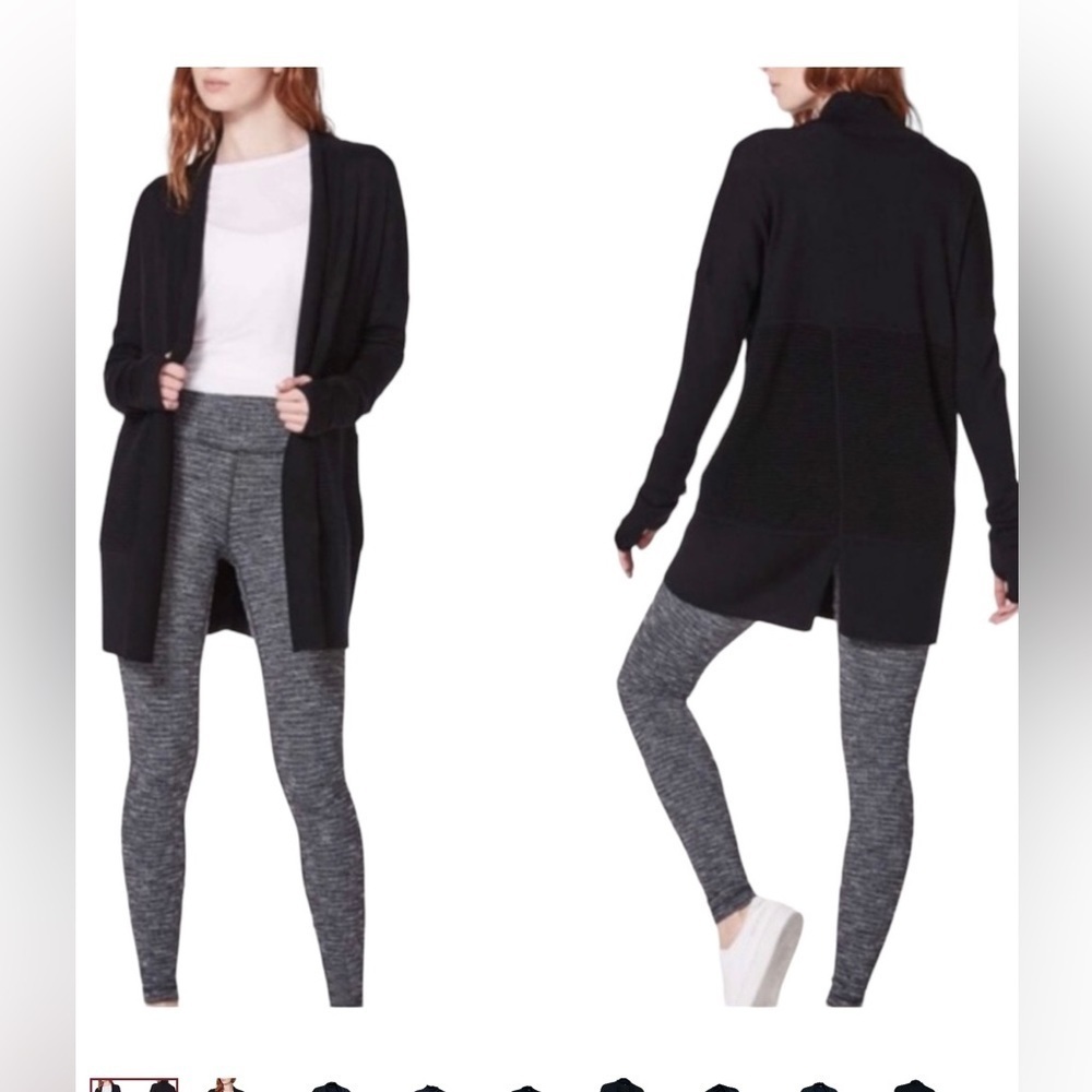 Lululemon Lotus Wrap Merino Wool Sweater